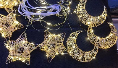 حبل زينة رمضان