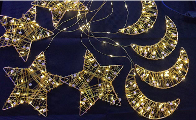 حبل زينة رمضان