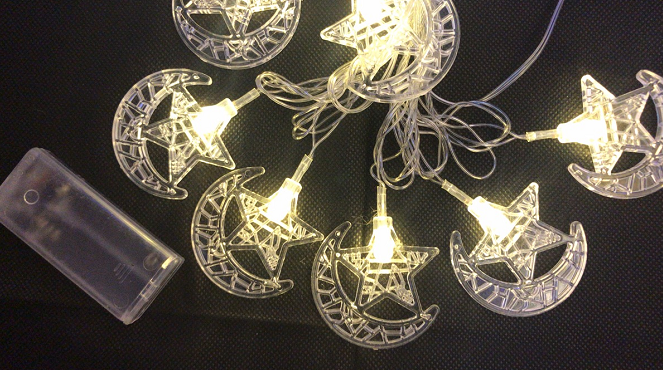 حبل زينة رمضان